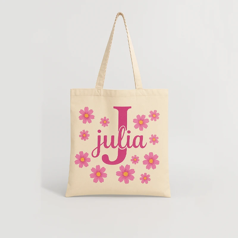 Totebag Floral Personalizada - Imagen 3