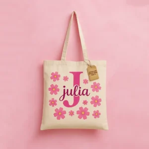 Totebag Floral Personalizada