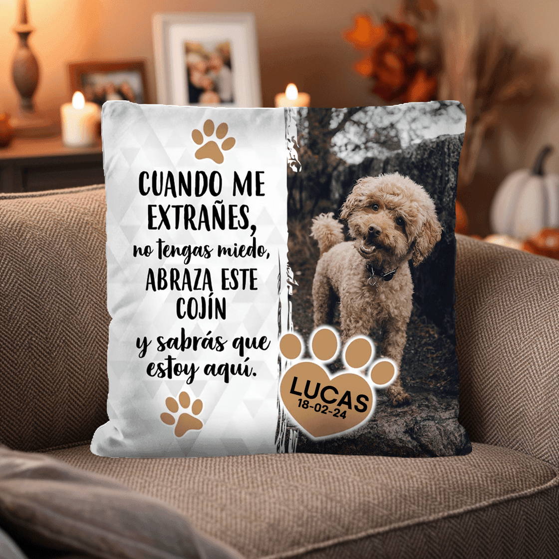 Cojín Personalizado Mascota - Imagen 3