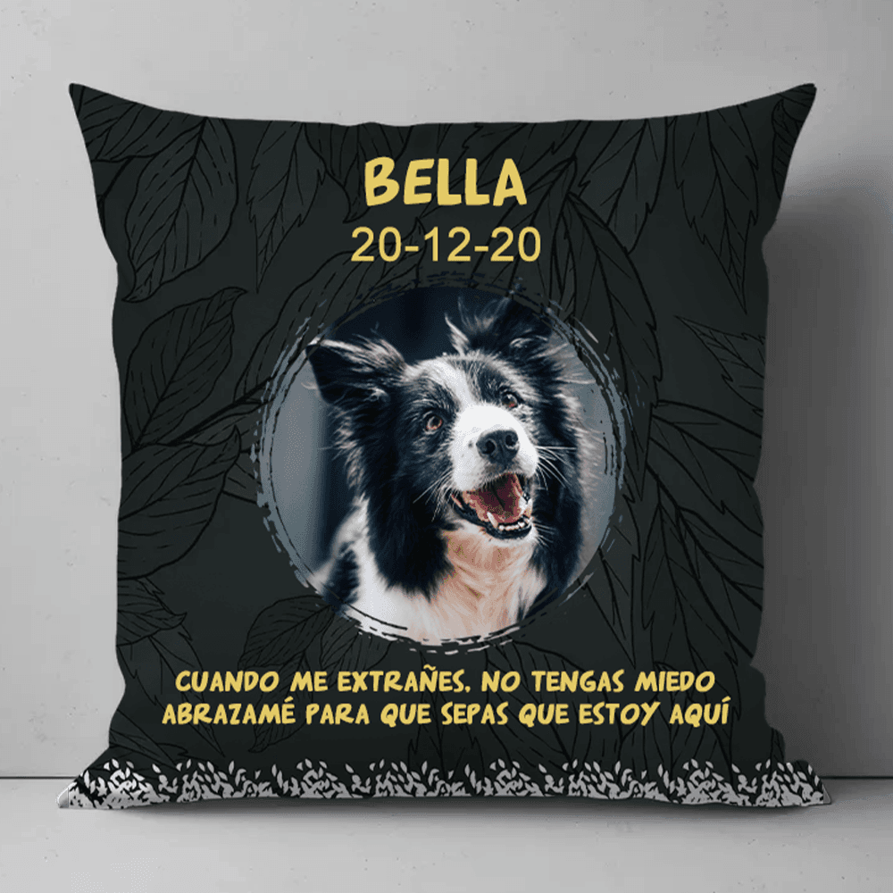 Cojín con la foto de tu mascota - Imagen 2